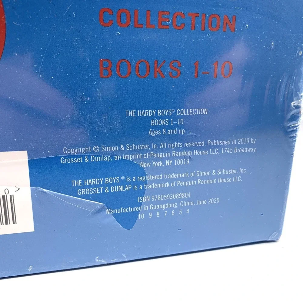 New The Hardy Boys Collection Books 1-10 Complete Hardcover Box Set Factory Seal